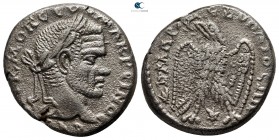Seleucis and Pieria. Laodicea ad Mare. Macrinus AD 217-218. Tetradrachm AR