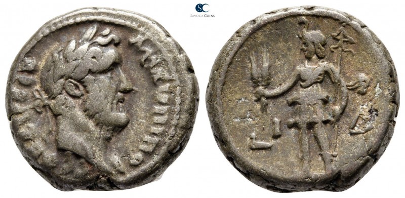 Egypt. Alexandria. Antoninus Pius AD 138-161. Dated RY 14=AD 150-151
Billon-Tet...