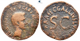 Augustus 27 BC-AD 14. C. Gallius Lupercus, moneyer. Rome. As Æ