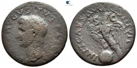 Divus Augustus AD 14. Restitution issue, under Titu. Rome. As Æ