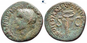 Tiberius AD 14-37. Rome. As Æ