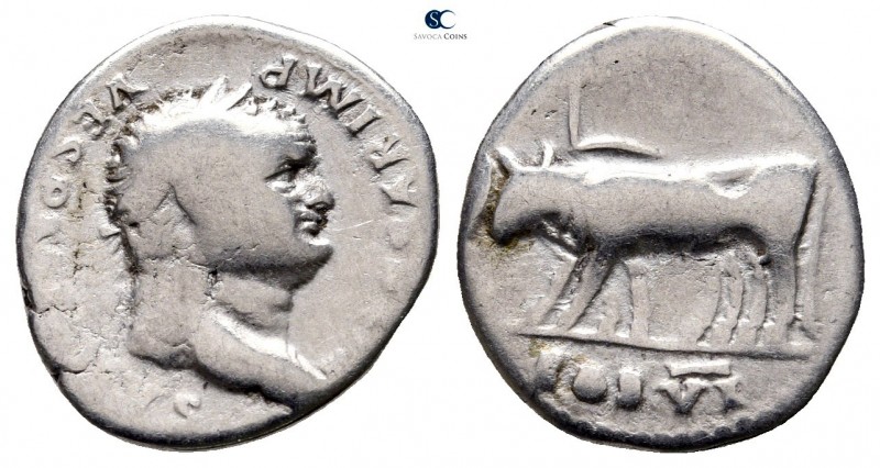 Titus, as Caesar AD 76-78. Rome
Denarius AR

17 mm., 3,18 g.



nearly ve...