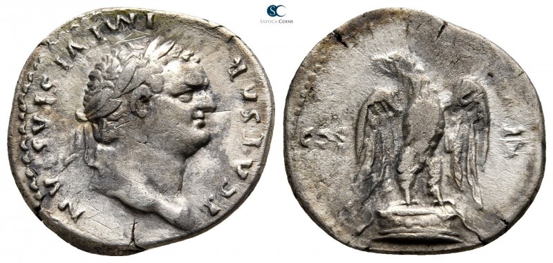Titus, as Caesar AD 76-78. Rome
Denarius AR

18 mm., 2,84 g.



very fine