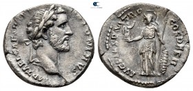 Antoninus Pius AD 138-161. Rome. Denarius AR