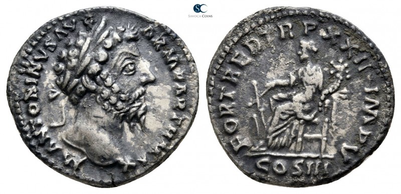 Marcus Aurelius AD 161-180. Rome
Denarius AR

18 mm., 3,25 g.



very fin...