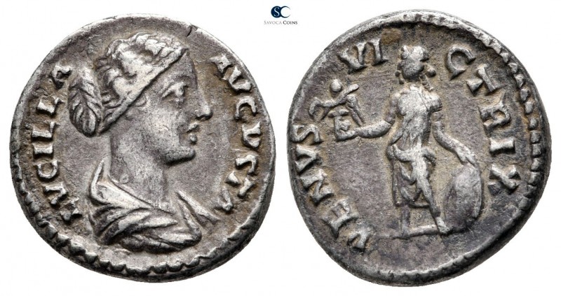 Lucilla AD 164-169. Rome
Denarius AR

18 mm., 2,73 g.



very fine