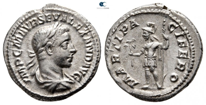 Severus Alexander AD 222-235. Rome
Denarius AR

20 mm., 3,08 g.



good v...