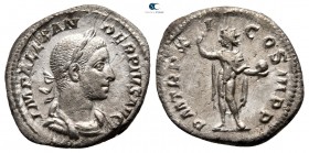 Severus Alexander AD 222-235. Rome. Denarius AR