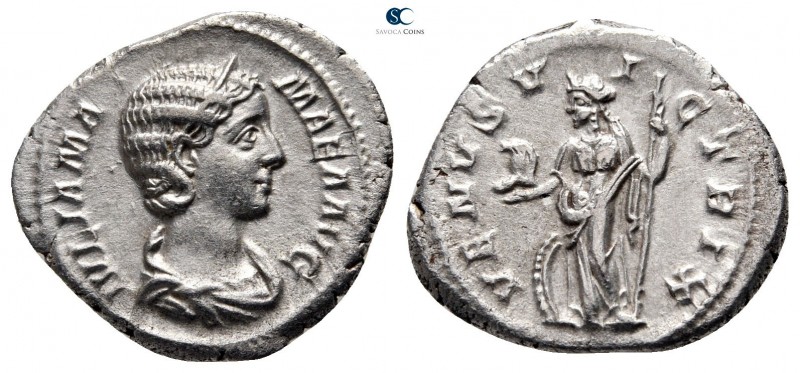 Julia Mamaea AD 225-235. Rome
Denarius AR

20 mm., 3,08 g.



good very f...