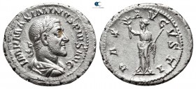 Maximinus I Thrax AD 235-238. Rome. Denarius AR