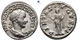 Gordian III AD 238-244. Rome. Denarius AR