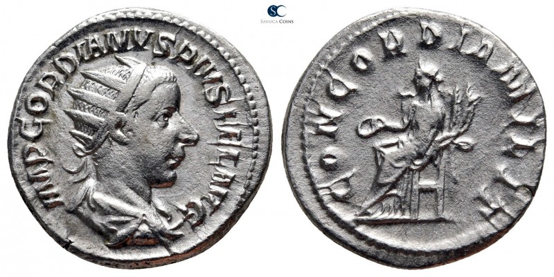 Gordian III AD 238-244. Rome
Antoninianus AR

22 mm., 4,29 g.



very fin...