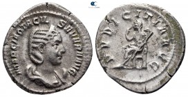 Otacilia Severa AD 244-249. Rome. Antoninianus AR