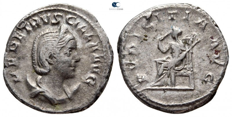 Herennia Etruscilla AD 249-251. Rome
Antoninianus AR

22 mm., 5,91 g.



...