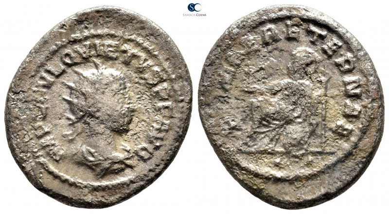 Quietus AD 260-261. Antioch
Antoninianus Billon

23 mm., 4,06 g.



nearl...