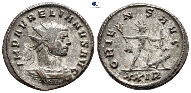 Aurelian AD 270-275. Rome
Antoninianus Billon

22 mm., 4,22 g.



very fi...