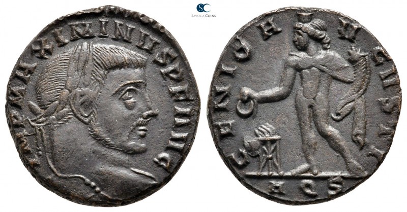 Maximinus II Daia AD 310-313. Aquileia
Follis Æ

20 mm., 4,76 g.



good ...