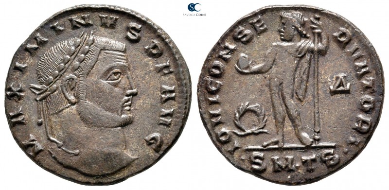 Maximinus II Daia AD 310-313. Thessaloniki
Follis Æ

22 mm., 4,51 g.



g...