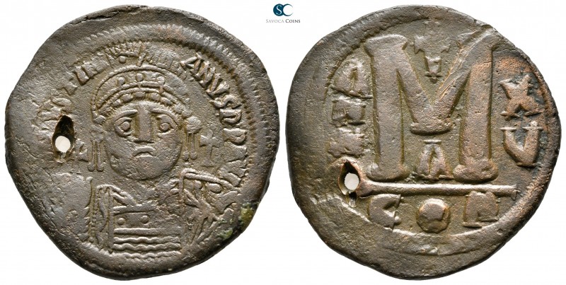 Justinian I AD 527-565. Constantinople
Follis Æ

37 mm., 22,05 g.



very...