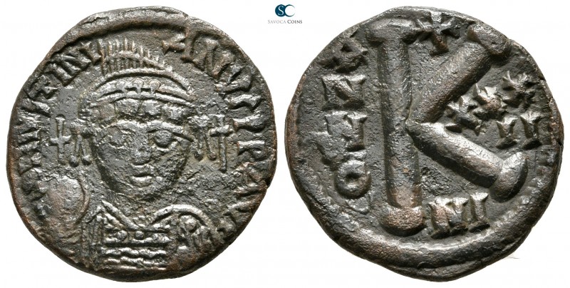 Justinian I AD 527-565. Nikomedia
Half follis Æ

23 mm., 7,93 g.



very ...