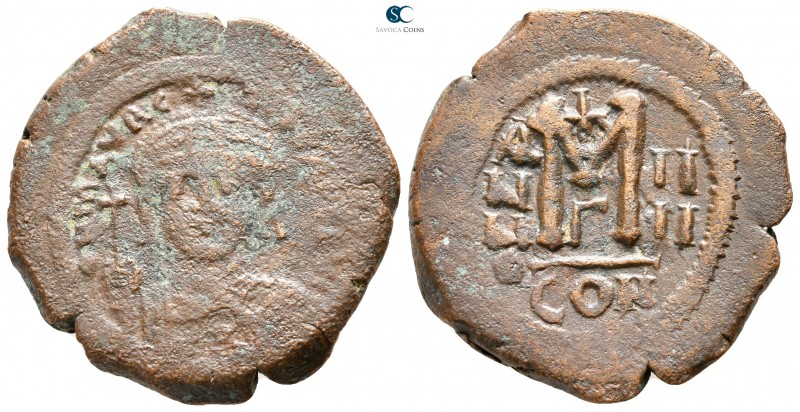 Maurice Tiberius AD 582-602. Constantinople
Follis Æ

28 mm., 11,29 g.


...