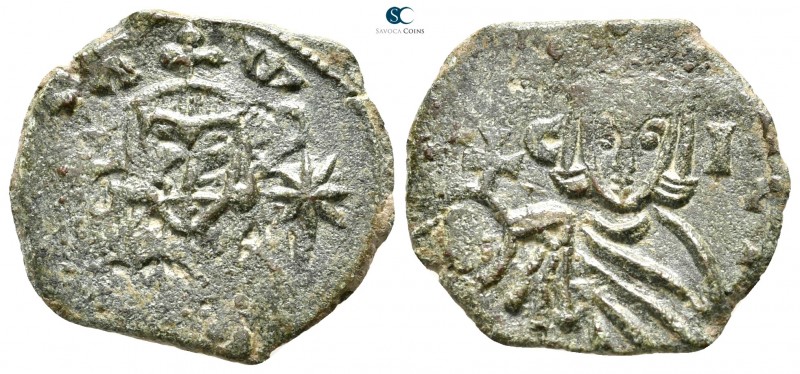 Leo V and Constantine AD 813-820. Syracuse
Follis Æ

21 mm., 3,54 g.



v...
