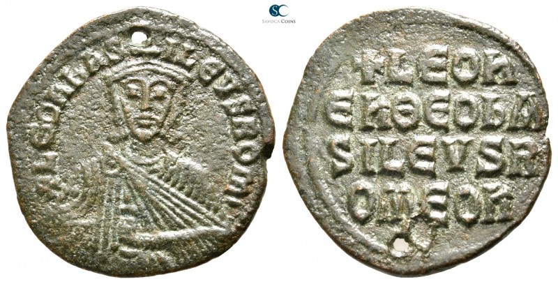 Leo VI the Wise AD 886-912. Constantinople
Follis Æ

26 mm., 5,19 g.



v...
