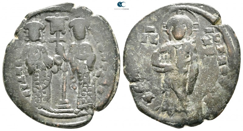 Constantine X Ducas and Eudocia AD 1059-1067. Constantinople
Follis Æ

28 mm....