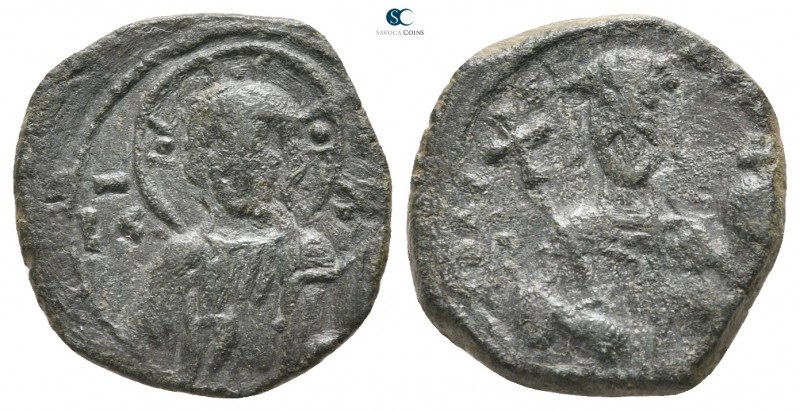 Alexius I Comnenus AD 1081-1118. Thessalonica
Tetarteron Æ

18 mm., 3,04 g.
...