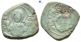 Manuel I Comnenus AD 1143-1180. Constantinople. Tetarteron Æ