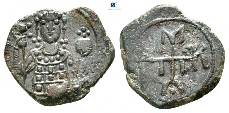 Manuel I Comnenus AD 1143-1180. Thessalonica
Half Tetarteron A

17 mm., 1,73 ...