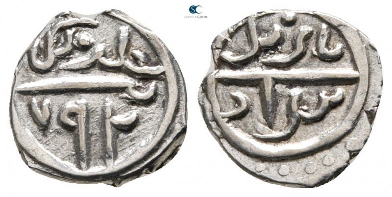 Bayezid I AD 1389-1402. 791-805 AH. 
Akce AR

12 mm., 1,22 g.



very fin...
