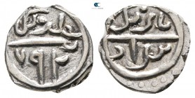 Bayezid I AD 1389-1402. 791-805 AH. Akce AR