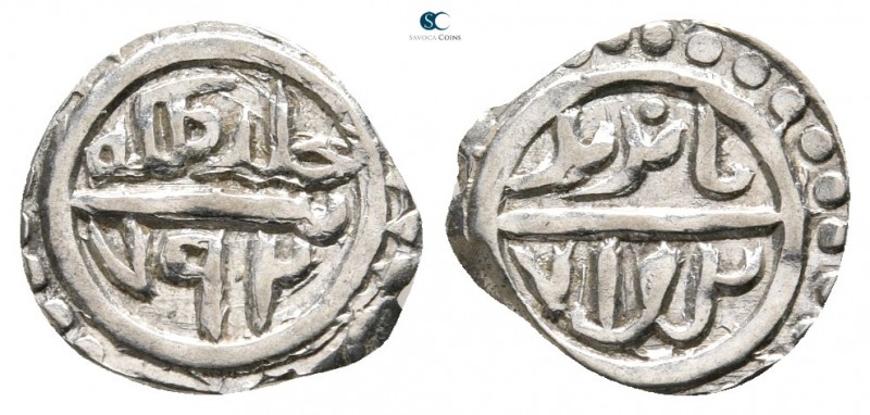 Bayezid I AD 1389-1402. 791-805 A. 
Akce AR

12 mm., 0,99 g.



very fine