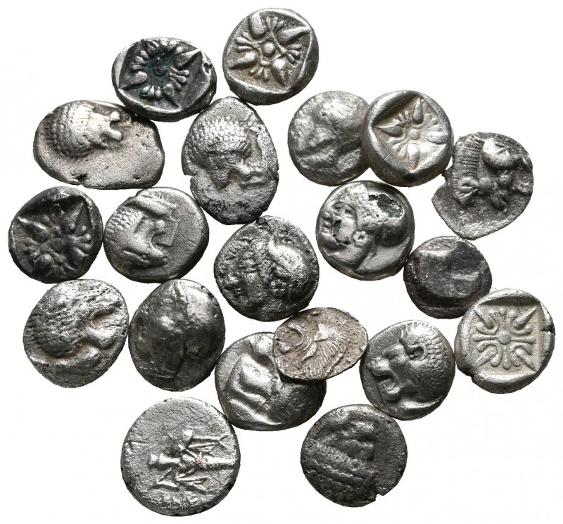 Lot of ca. 20 greek silver fractions / SOLD AS SEEN, NO RETURN!

very fine
