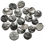 Lot of ca. 20 greek silver fractions / SOLD AS SEEN, NO RETURN!very fine