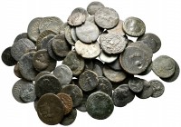 Lot of ca. 70 roman provincial bronze coins / SOLD AS SEEN, NO RETURN!nearly very fine