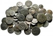 Lot of ca. 60 roman provincial bronze coins / SOLD AS SEEN, NO RETURN!nearly very fine