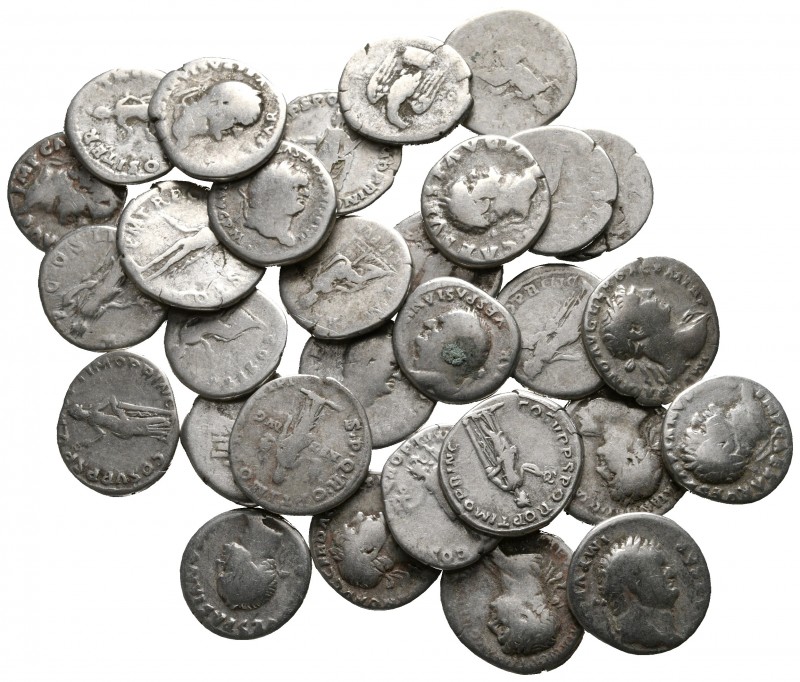 Lot of ca. 30 roman silver denarii / SOLD AS SEEN, NO RETURN!

nearly very fin...