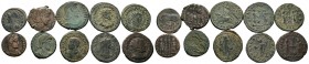 A mixed Lot of 10 Ancient Coins,About fine to about very fine. LOT SOLD AS IS, NO RETURNS.