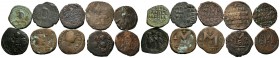 A mixed Lot of 10 Ancient Coins,About fine to about very fine. LOT SOLD AS IS, NO RETURNS.