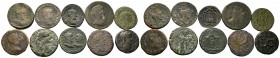 A mixed Lot of 10 Ancient Coins,About fine to about very fine. LOT SOLD AS IS, NO RETURNS.