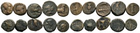 A mixed Lot of 10 Ancient Coins,About fine to about very fine. LOT SOLD AS IS, NO RETURNS.