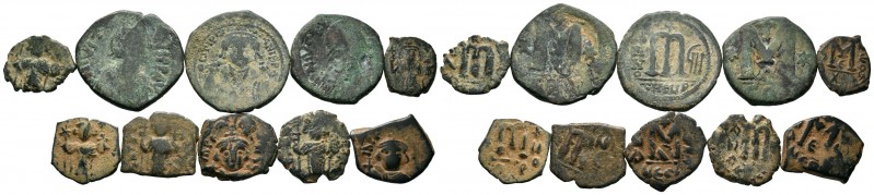 A mixed Lot of 10 Ancient Coins,About fine to about very fine. LOT SOLD AS IS, N...