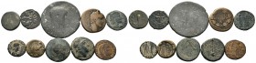 A mixed Lot of 10 Ancient Coins,About fine to about very fine. LOT SOLD AS IS, NO RETURNS.