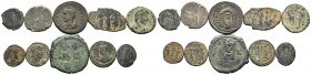 A mixed Lot of 10 Ancient Coins,About fine to about very fine. LOT SOLD AS IS, NO RETURNS.