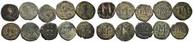 A mixed Lot of 10 Ancient Coins,About fine to about very fine. LOT SOLD AS IS, NO RETURNS.
