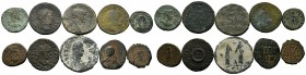 A mixed Lot of 10 Ancient Coins,About fine to about very fine. LOT SOLD AS IS, NO RETURNS.
