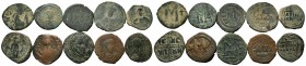 A mixed Lot of 10 Ancient Coins,About fine to about very fine. LOT SOLD AS IS, NO RETURNS.
