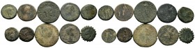 A mixed Lot of 10 Ancient Coins,About fine to about very fine. LOT SOLD AS IS, NO RETURNS.